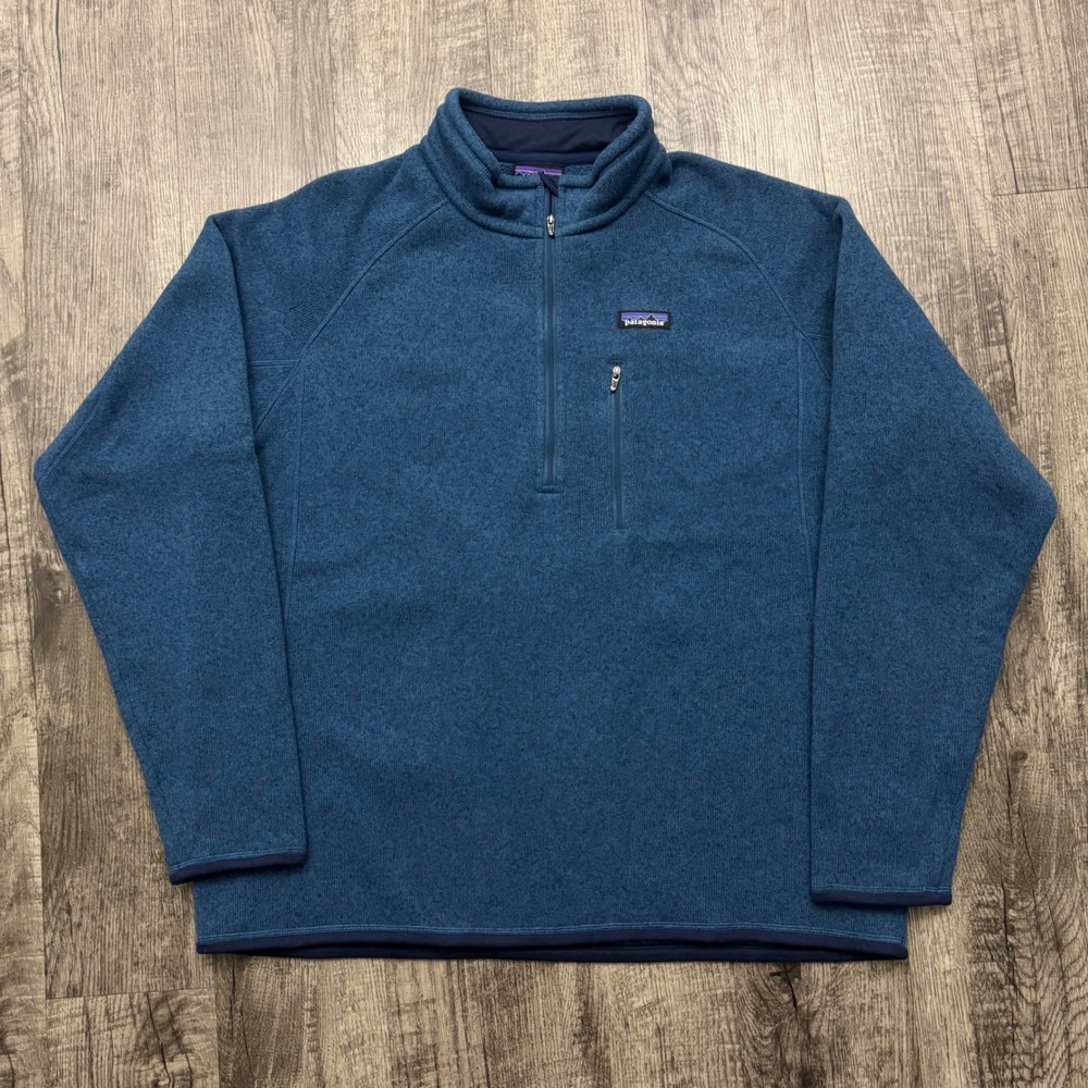 Patagonia Better Sweater Quarter Zip Pullover Jacket Men's XL